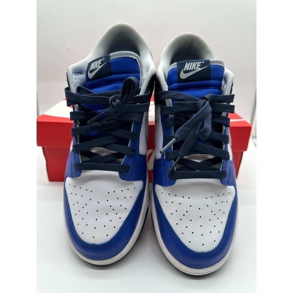 Nike Dunk Low White Football‎ Grey Game Royal Blue FQ8826-100 Mens 10.5 Sneaker